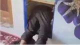 Kulgam  4 terrorists had been hiding in ‘bunker’ behind a wardrobe  video surfaces