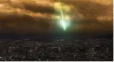Meteor soars above statue of liberty  new yorkers say ground shook beneath their feet