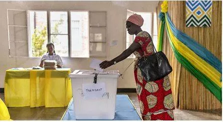 Rwanda votes as president kagame set to extend rule