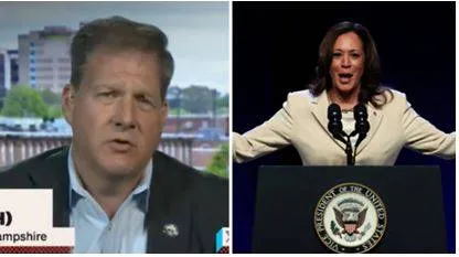 Governor chris sununu mispronounces vp kamala harris’ name  reporter asks  ‘is it a tactic 