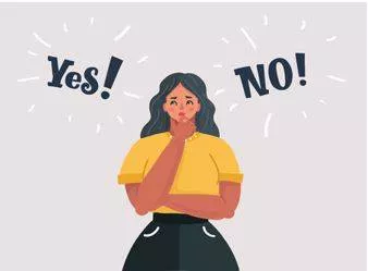 Hesitation - To pause before you do or say something, often because you are uncertain or nervous about it.