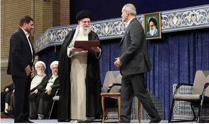 Iran’s khamenei formally grants pezeshkian presidential powers