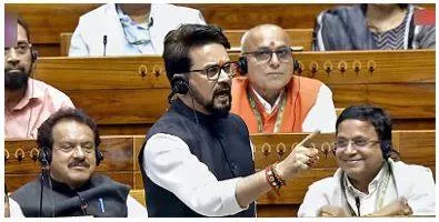 Controversy over failure to expunge thakur’s remark  privilege notice against pm over video