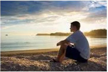 Contemplate - To spend time considering a possible future action, or to consider one particular thing for a long time in a serious and quiet way (विचार)