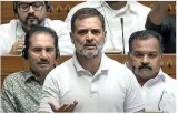 Declare wayanad landslides national disaster  says rahul