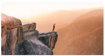 Venture - Undertake a risky or daring journey or course of action. (जोखिम उठाना) 