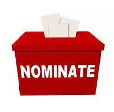 Nomination - Propose or formally enter as a candidate for election or for an honour or award. (मनोनीत)