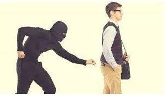 Snatched - Quickly seize (something) in a rude or eager way. (छीन लिया) 