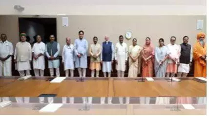 Pm modi meets bjp sc st mps over supreme court's creamy layer decision