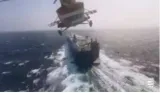 Vessel off yemen 'struck' by three projectiles  uk agency
