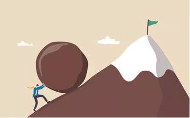 Persistence - Continue in an opinion or course of action in spite of difficulty or opposition. (कायम) 