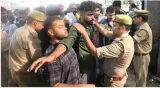 U p  police constable recruitment exam begins amid tight security