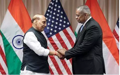 In u s   rajnath discusses defence partnership with industry leaders