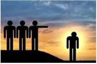 Exile - The condition of someone being sent or kept away from their own country, village, etc., especially for political reasons.