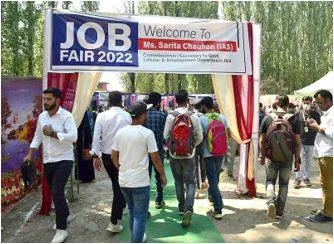 For jobs  there’s nothing but the government in jammu and kashmir