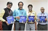 Coffee table book tracing isro’s achievements launched 