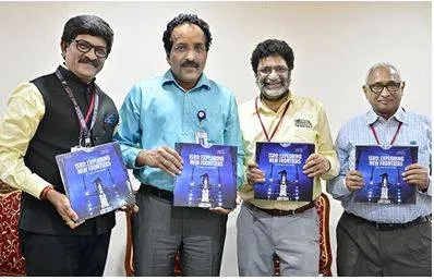 Coffee table book tracing isro’s achievements launched 