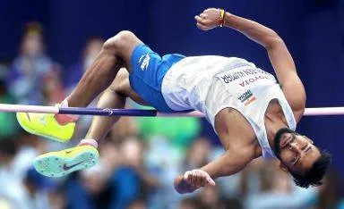 India’s flag flies high after praveen’s golden jump