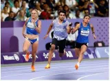 Golden delight for navdeep  bright finish for india
