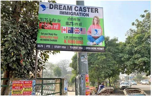 Youth in punjab look to greener pastures abroad to make a living