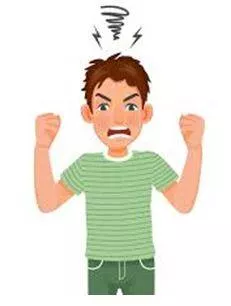 Annoyed - Feeling or showing angry irritation. (परेशान)