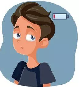 Lethargic - Affected by a lack of energy or enthusiasm. (आलसी)