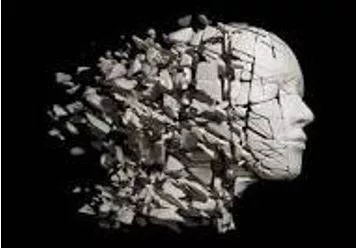 Fragmented - Consisting of several separate parts. (खंडित)
