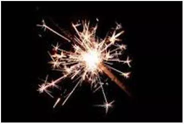 Sparked - Emit sparks of fire or electricity.