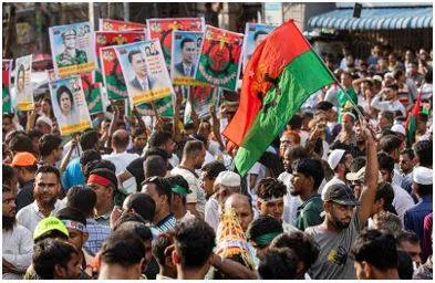 Bnp holds rally demanding new election in bangladesh