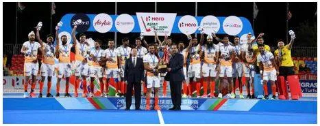 India fights off a dogged china for record extending fifth title