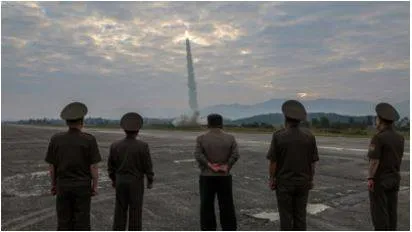 North korea tests ballistic missile capable of carrying 'super large' warhead