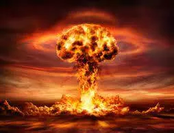 Exploded - A sudden and extremely violent bursting