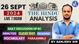 26 sept 2024 | today the hindu analysis | the hindu 