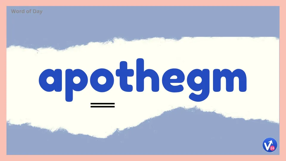Apothegm