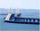 Russia  ukraine spar over crimea bridge in court