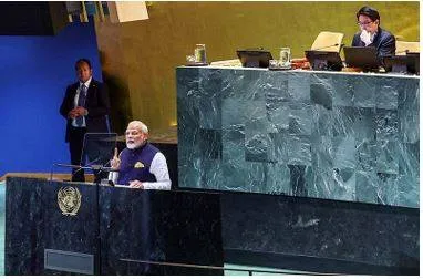 Reform of global institutions must for development  modi 