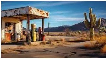Deserted - Abandoned.