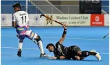 Railways enters semifinals with a hard fought victory over bpcl