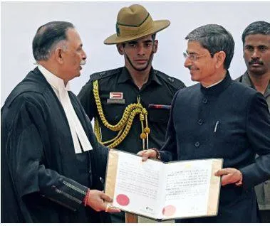 Justice k r  shriram sworn in as madras high court cj