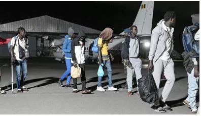 Repatriated - To send someone back to their own country. (स्वदेश लौटाना)