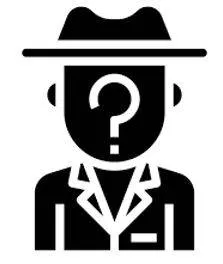 Anonymity - The condition of being anonymous. (गुमनामी) 
