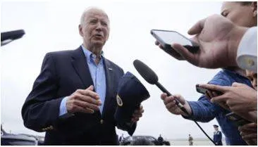 Biden says climate change deniers 'must be brain dead' after hurricane helene destruction