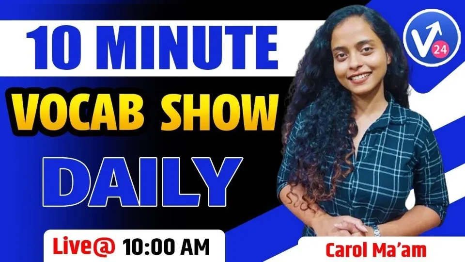 The hindu vocab | carol mam