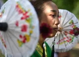 Blood and blades as thailand celebrates vegetarian festival