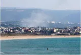 Israel expands its bombardment in lebanon as tens of thousands flee