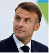 Macron moots a halt to arms deliveries to israel for use in gaza