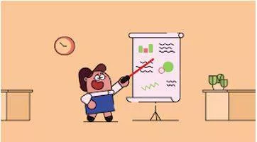 Describing - Give a detailed account in words of.