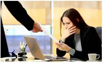 Sacked - An act of dismissing someone from employment.
