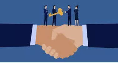 Acquisition - An asset or object bought or obtained, typically by a library or museum. (अधिग्रहण) 