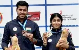 Vihan and sabeera win mixed trap bronze
